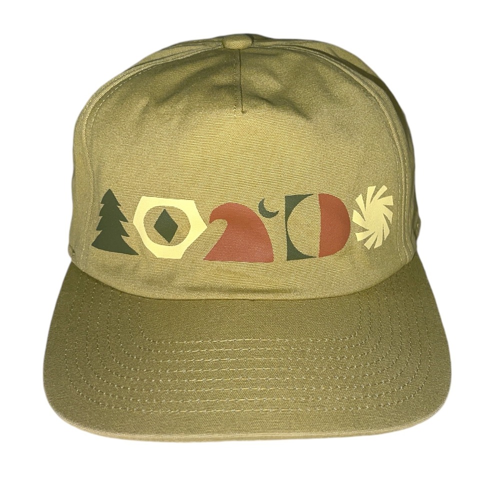 Patagonia Spirited Seasons‎ MOKH Funfarer Snap Back Hat Netplus Khaki Beige OS